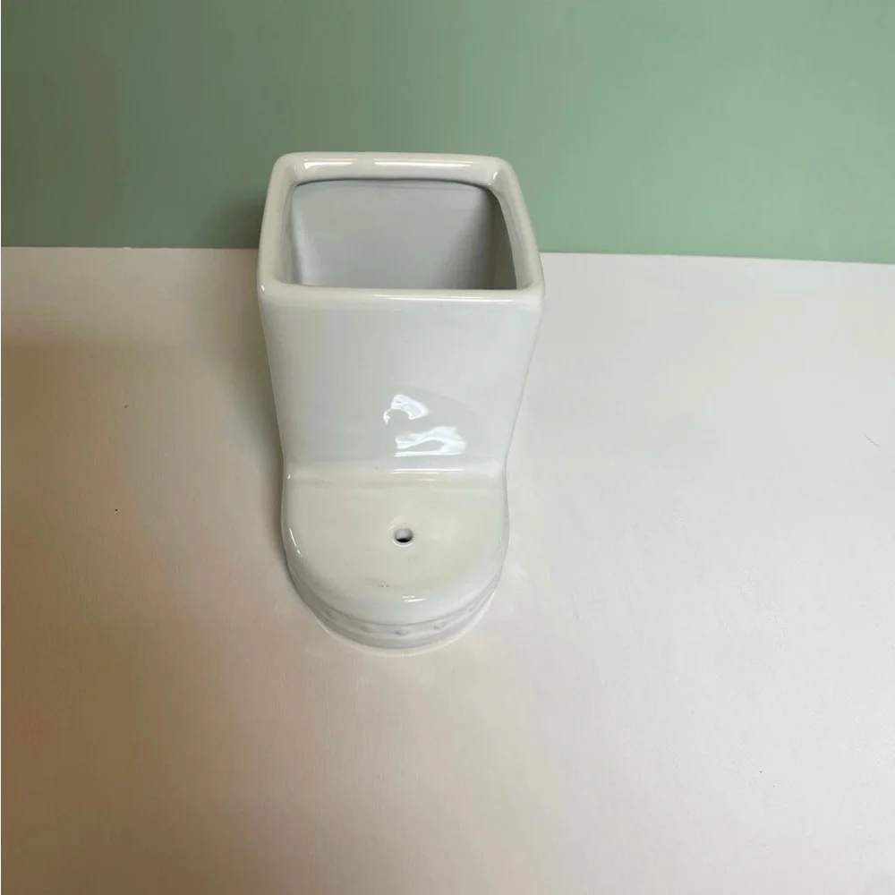 Nora Fleming Cutie Container Pearl Dot Retired Stoneware - Picture 2 of 7